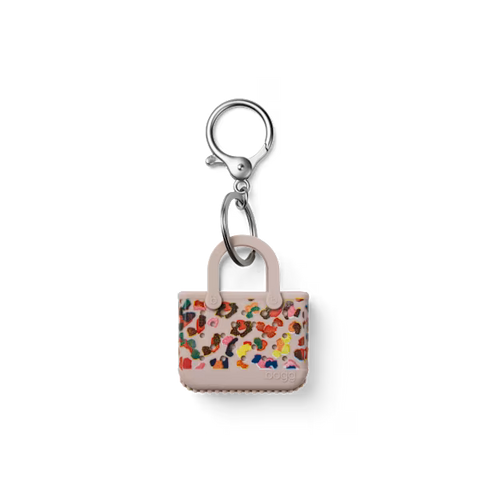 Tiny Tote Keychain - Neon Jungle
