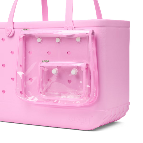 Original Bogg Bag - Cut Out Heart Pink Taffy
