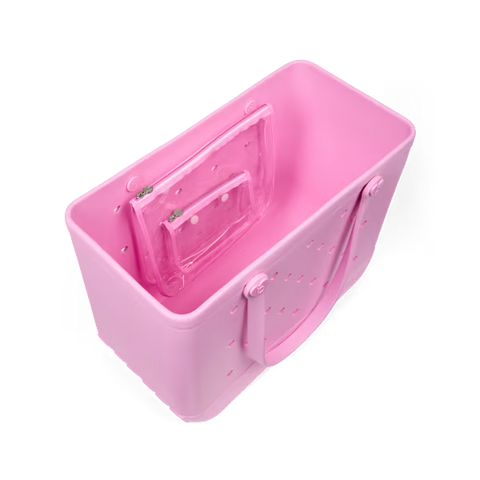 Original Bogg Bag - Cut Out Heart Pink Taffy
