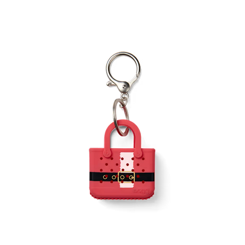 Tiny Tote Keychain - Santa Boggy
