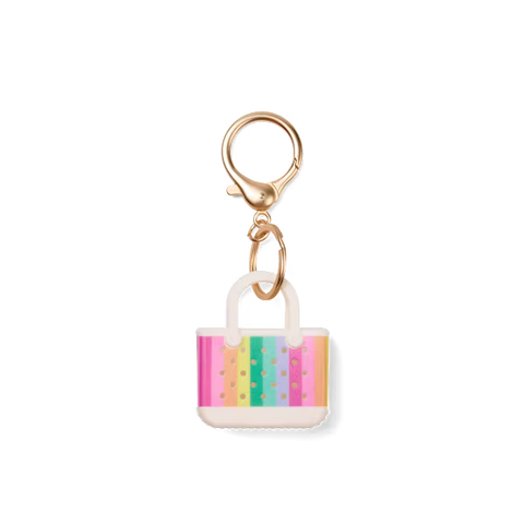 Tiny Tote Keychain - Color Burst