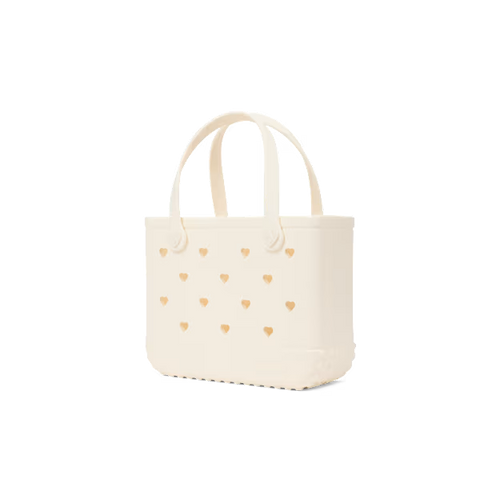 Bitty Bogg Bag - Cut Out Heart Coconut