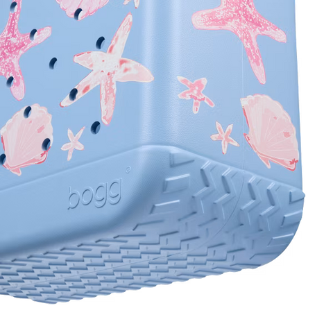 Original Bogg Bag - Carolina Blue Shells and Starfish