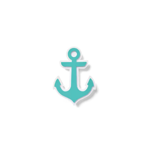 Bogg Bit - Turquoise Anchor